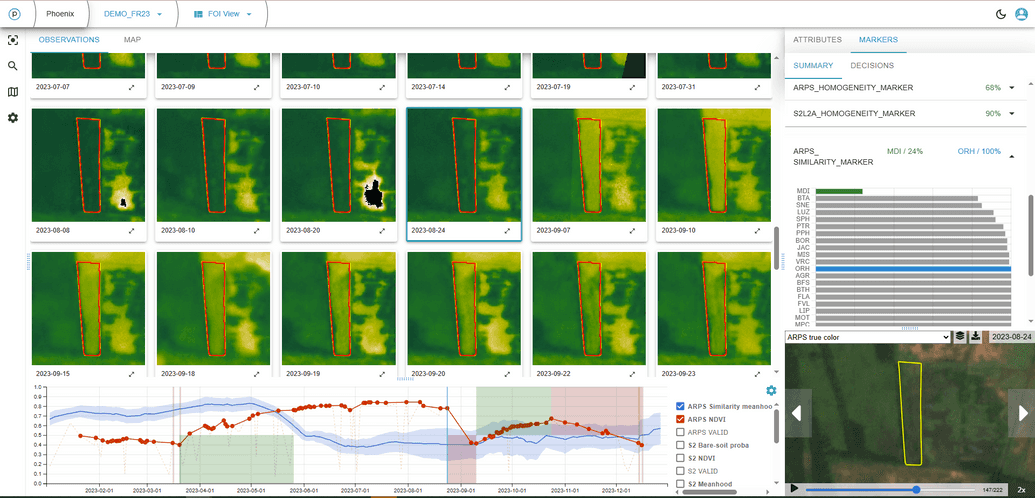 FOI inconsistent with claimed winter barley